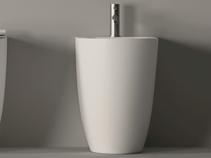 FORM SQUARE H50 - Floor mounted ceramic bidet _ Alice Ceramica